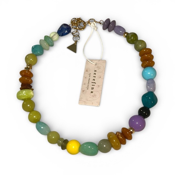 NWT Anthropologie Serefina Cool Mix Camp Beaded Necklace - Picture 8 of 9